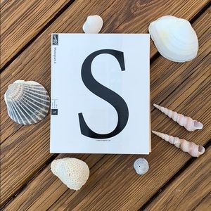 Stampin Up! Monogram “S”